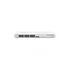 Коммутатор Mikrotik CSS326-24G-2S+RM