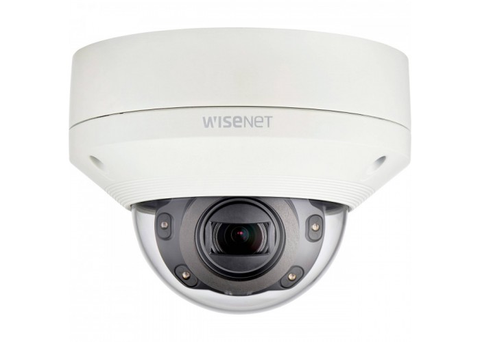 IP камера HANWHA TECHWIN WiseNet X Series 2MP Vandal-Resistant Outdoor Network Dome Camera with 2.8-12mm Motorized Lens & Night Vision