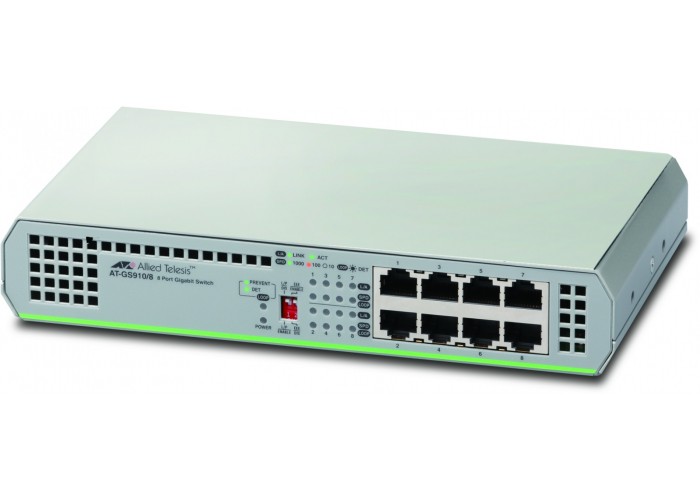 Неуправляемый коммутатор Allied Telesis AT-GS910/8E-50