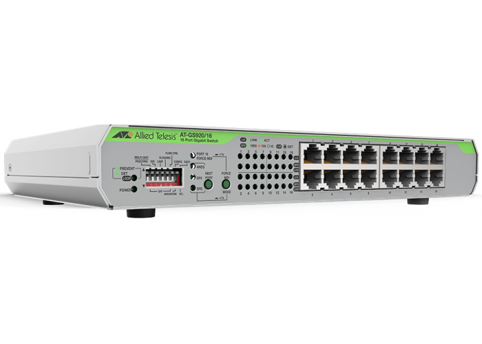 Неуправляемый коммутатор Allied Telesis AT-GS920/16-50