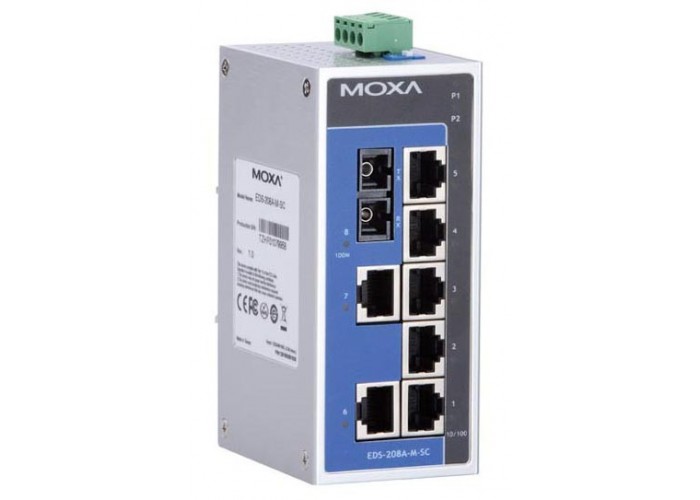 Коммутатор MOXA EDS-208A-M-SC