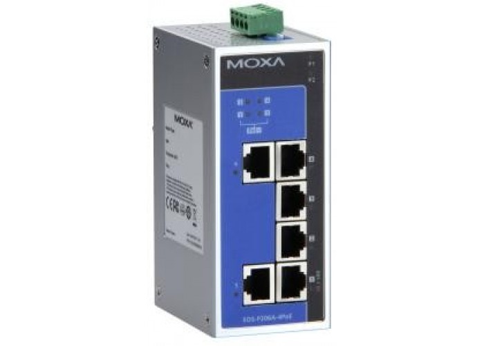 Коммутатор MOXA EDS-P206A-4PoE-T