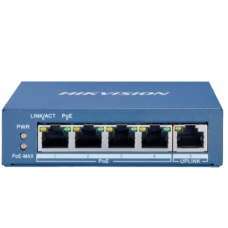 Коммутатор POE Hikvision DS-3E0505P-E
