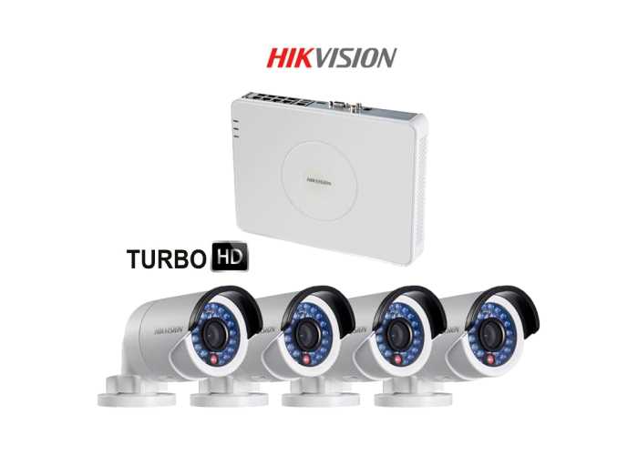 Комплект видеонаблюдения Hikvision DS-J142I/7104HGHI-SH