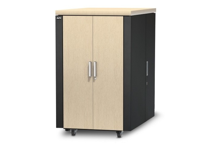Защищенный звукоизолированный шкаф NetShelter CX 24U APC AR4024IA