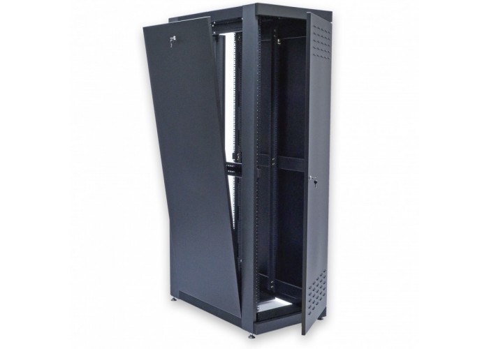 Шкаф CMS UA-MGSE45610MB 19' 45U, 610х1055 мм, усиленный