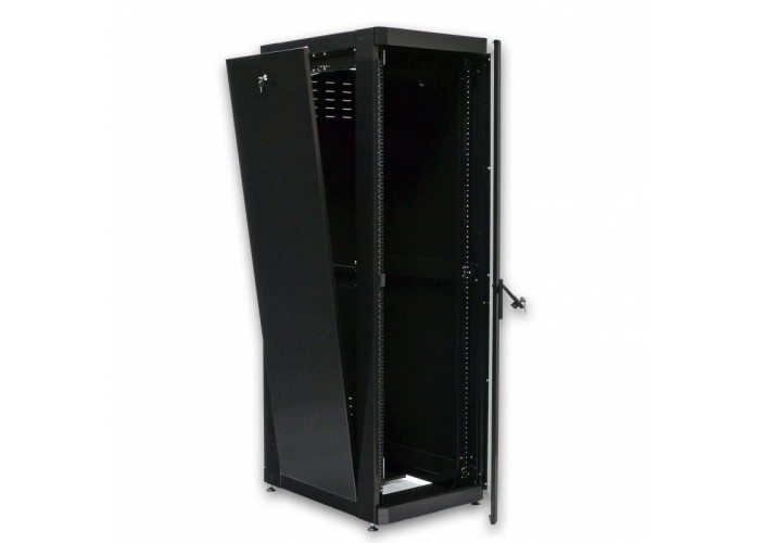 Шкаф CMS UA-MGSE4268MB 19' 42U, 610х865 мм, усиленный