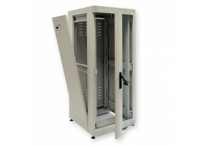 Шкаф CMS UA-MGSE2468MG 19' 24U, 610х865 мм, усиленный