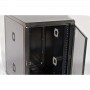 Шкаф CMS UA-MGSWA188B 19', 18U, 600х800х907мм (Ш*Г*В), акриловое стекло