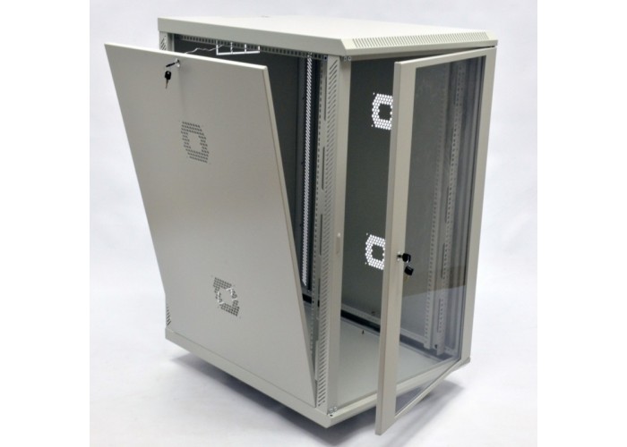 Шкаф CMSUA-MGSWA216G 19', 21U, 600х600х1040мм (Ш*Г*В), акриловое стекло