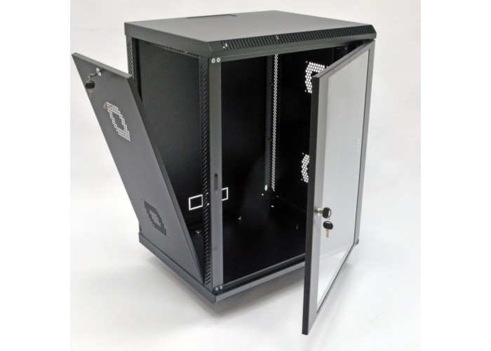 Шкаф CMS UA-MGSWA156G 15U, 600х600х773 мм (Ш*Г*В), акриловое стекло