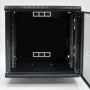 Шкаф CMS UA-MGSWA127B 12U, 600х700х640 мм (Ш*Г*В), акриловое стекло