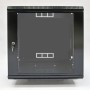 Шкаф CMS UA-MGSWA125B 12U, 600х500х640 мм (Ш*Г*В), акриловое стекло