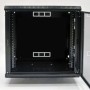 Шкаф CMS UA-MGSWA125B 12U, 600х500х640 мм (Ш*Г*В), акриловое стекло