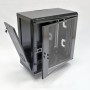 Шкаф CMS UA-MGSWA1235B 12U, 600х350х640 мм (Ш*Г*В), акриловое стекло