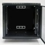 Шкаф CMS UA-MGSWA1235B 12U, 600х350х640 мм (Ш*Г*В), акриловое стекло