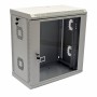 Шкаф CMS UA-MGSWA1235G 12U, 600х350х640 мм (Ш*Г*В), акриловое стекло