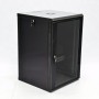 Шкаф CMS UA-MGSWL186B 18U, 600х600х907 мм (Ш*Г*В), эконом, акриловое стекло