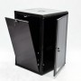Шкаф CMS UA-MGSWL186B 18U, 600х600х907 мм (Ш*Г*В), эконом, акриловое стекло