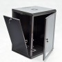 Шкаф CMS UA-MGSWL156B 15U, 600х600х773 мм (Ш*Г*В), эконом, акриловое стекло