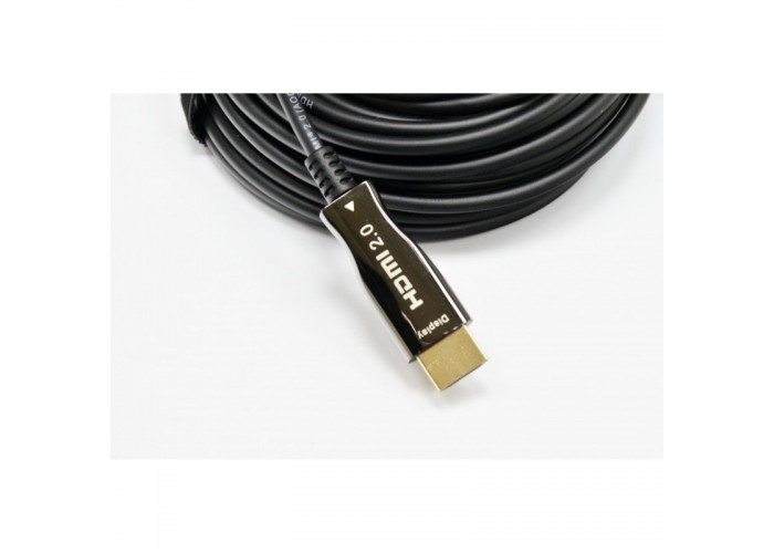 HDMI 2.0 патч-корд CMS LW-HA-60 60м с передачей сигнала 4K UHD (AOC)