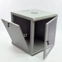 Шкаф CMS UA-MGSWL126G 12U, 600х600х640 мм (Ш*Г*В), эконом, акриловое стекло