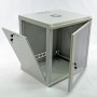 Шкаф CMS UA-MGSWL125G 12U, 600х500х640 мм (Ш*Г*В), эконом, акриловое стекло