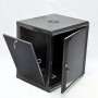 Шкаф CMS UA-MGSWL125B 12U, 600х500х640 мм (Ш*Г*В), эконом, акриловое стекло