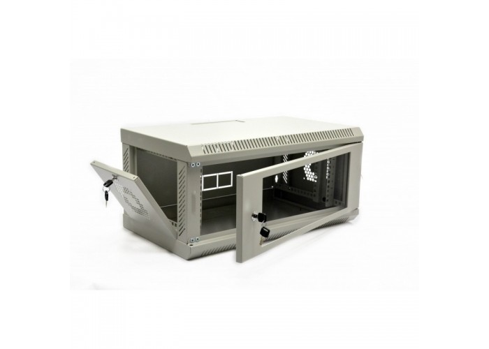 Шкаф CMS UA-MGSWA435G 4U, 600х350х284 мм (Ш*Г*В), акриловое стекло