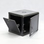 Шкаф CMS UA-MGSWL95B 9U, 600х500х507 мм (Ш*Г*В), эконом, акриловое стекло