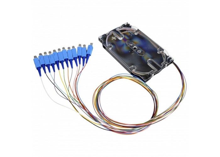 Комплект сплайс-кассеты с 12 пигтейлами SC/UPC SM Corning SP12-58R-S8