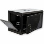 Шкаф CMS UA-MGSWL635B 6U, 600х350х373 мм (Ш*Г*В), эконом, акриловое стекло