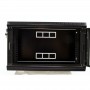 Шкаф CMS UA-MGSWL635B 6U, 600х350х373 мм (Ш*Г*В), эконом, акриловое стекло