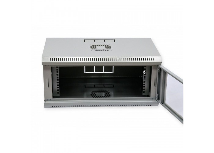 Шкаф CMS UA-MGSWL435G 4U, 600х350х284мм (Ш*Г*В), эконом, акриловое стекло