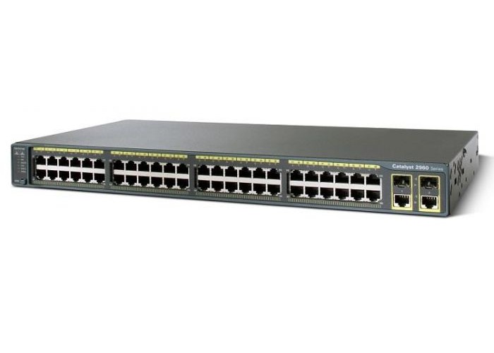Коммутатоp управляемый Catalyst Cisco WS-C2960+48TC-S